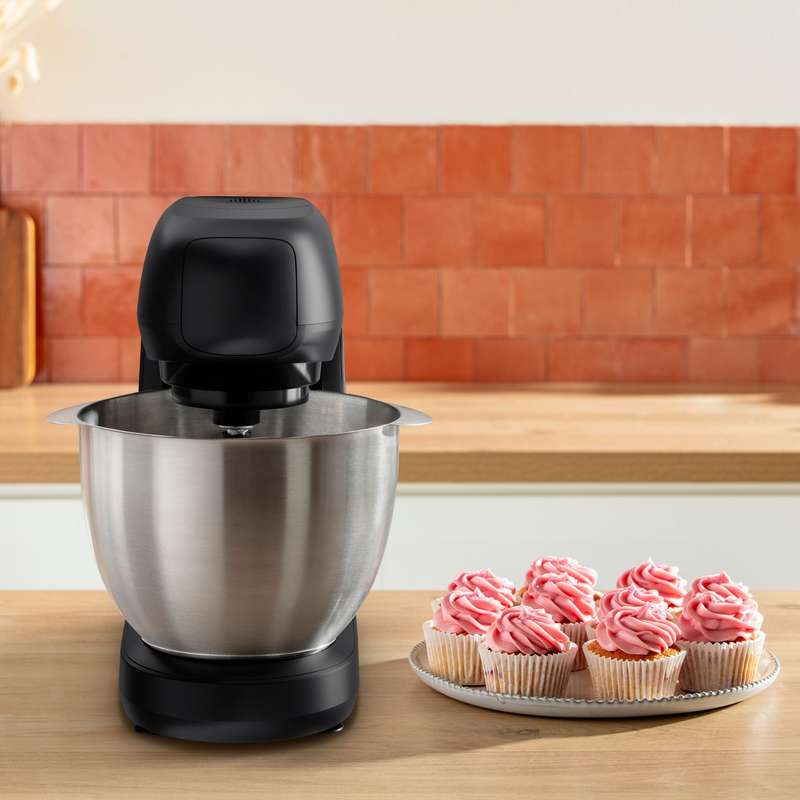 Moulinex Bake Partner Kitchen Machine 1100W Black