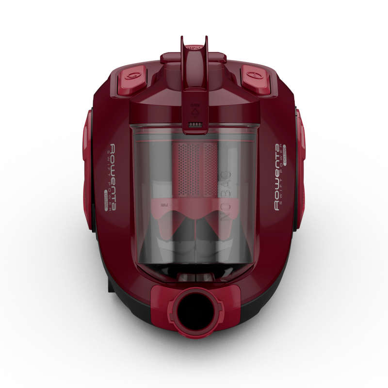 Rowenta Swift Power Cyclonic Bagless Vacuum Cleaner Dark Red