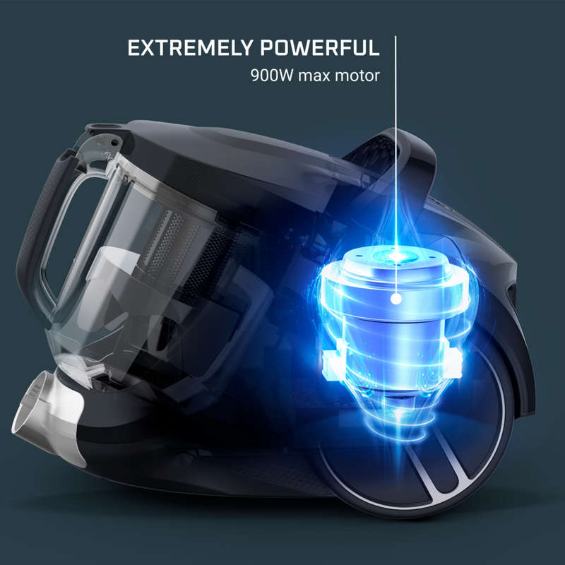 Rowenta Compact Power Cyclonic Bless XXL Dust Tank Vacuum Cleaner 2,5L Grey
