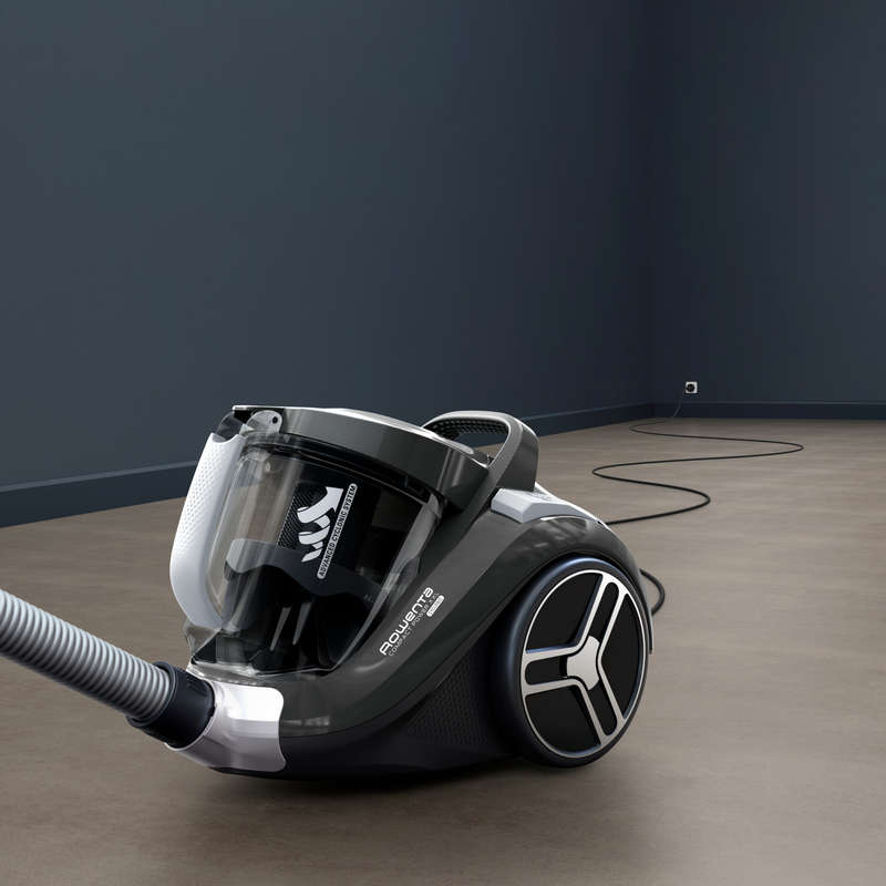 Rowenta Compact Power Cyclonic Bless XXL Dust Tank Vacuum Cleaner 2,5L Grey