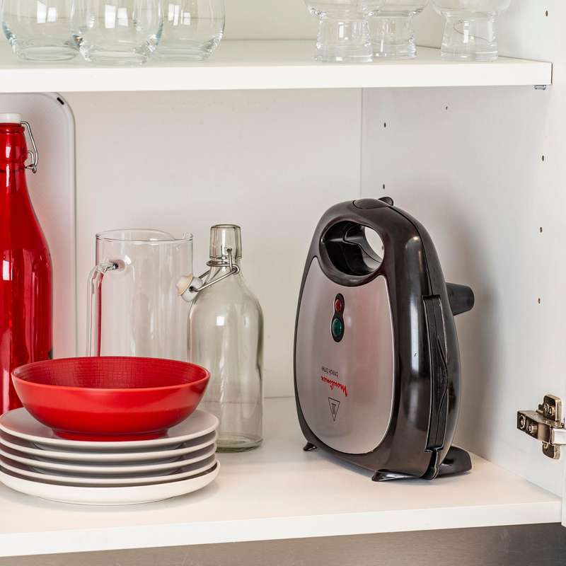 Moulinex Break Time Sandwich Maker 3 in 1 - Silver