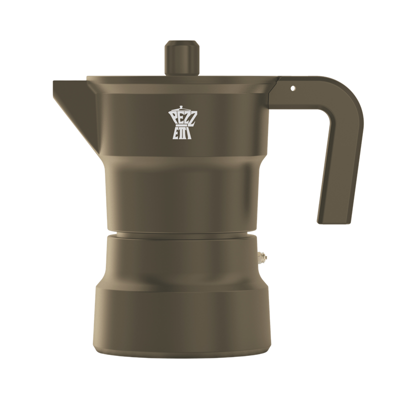 Pezzetti Solid Express Stove Top Coffee Maker - Brown