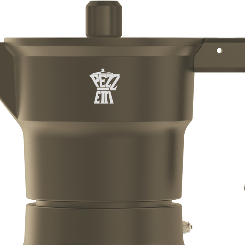 Pezzetti Solid Express Stove Top Coffee Maker - Brown