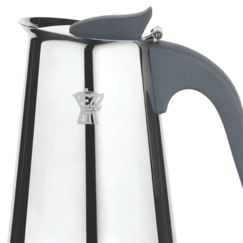 Pezzetti Steel Express Stove Top Coffee Maker - Silver