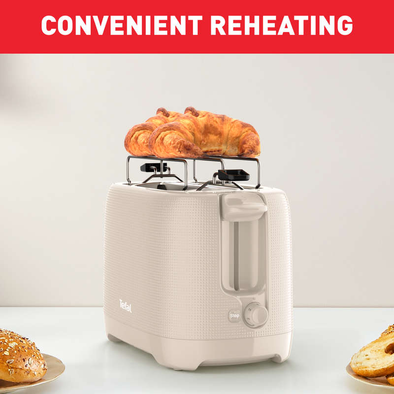 Tefal Morning 2-Slot Toaster with Bun Warmer