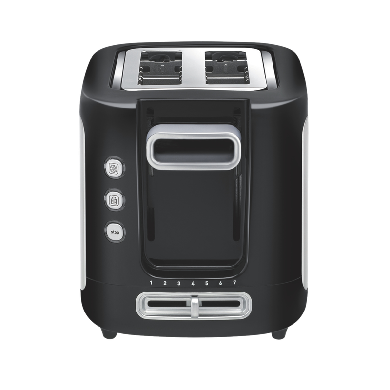 Tefal Express 2 Slice Toaster Black Stainless Steel
