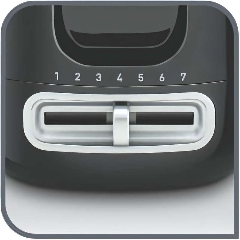 Tefal Express 2 Slice Toaster Black Stainless Steel