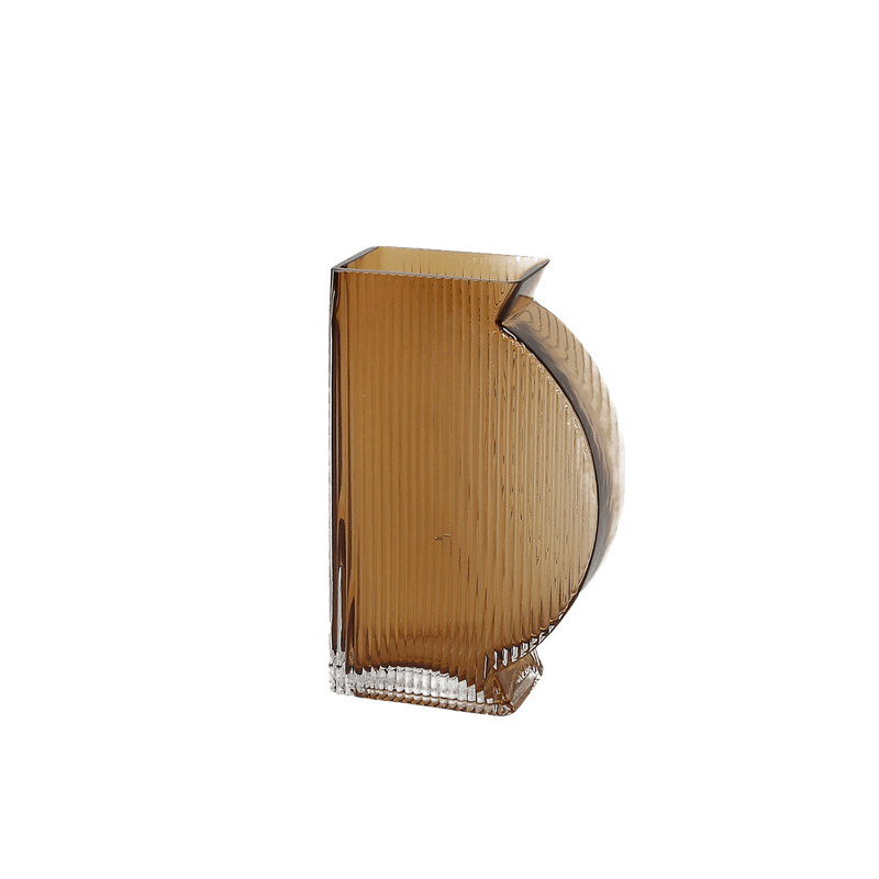 Andrea Fontebasso Tummy Vase Amber 20cm H