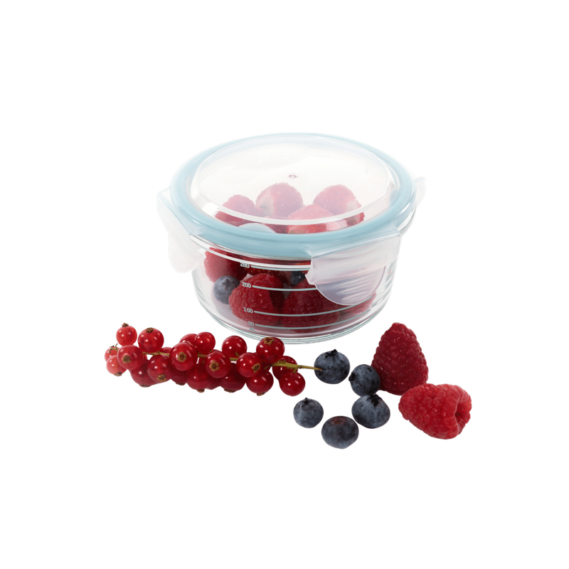 B-Bowls Glass (3 pcs) (White, Grey, & Blue)