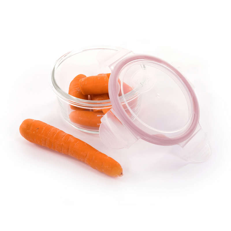 B-Bowls Glass (3pcs) (White, Grey & Pink)