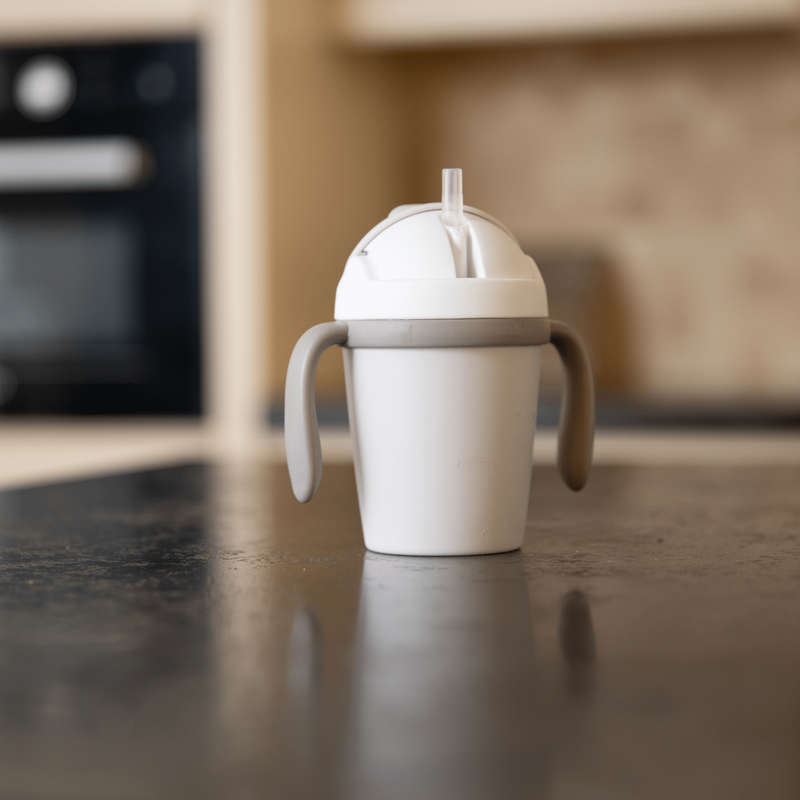 B-Drinking Cup CPLA Biodegradable Grey