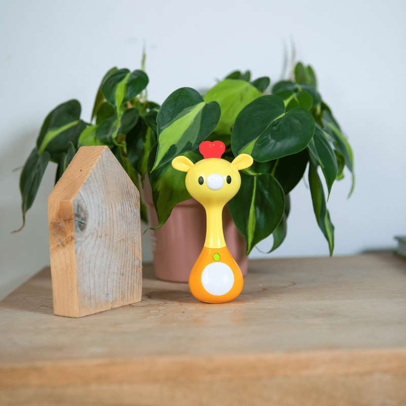 B-Light & Music Rattle Giraffe
