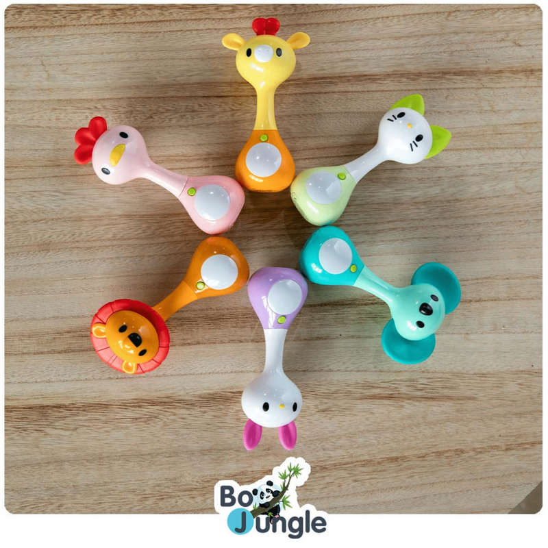 B-Light & Music Rattle Giraffe