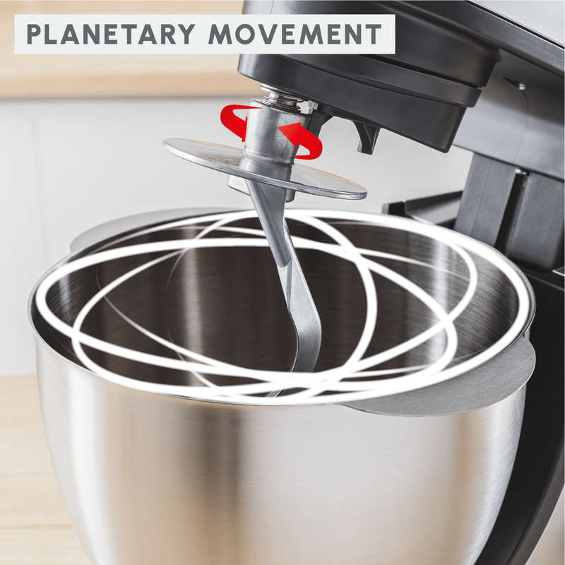 Moulinex Bake Partner Kitchen Machine 1100W Black