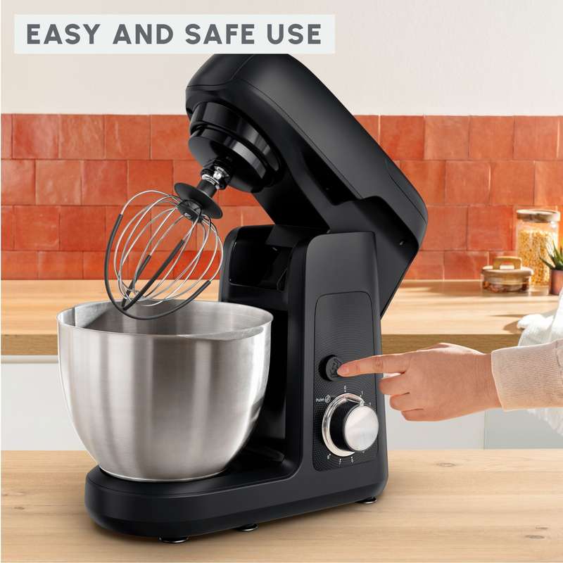 Moulinex Bake Partner Kitchen Machine 1100W Black