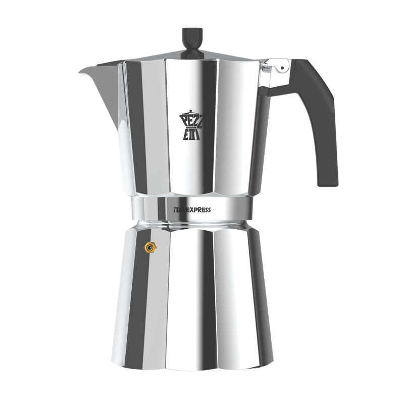 Pezzetti Ital Express Stove Top Coffee Maker - Silver