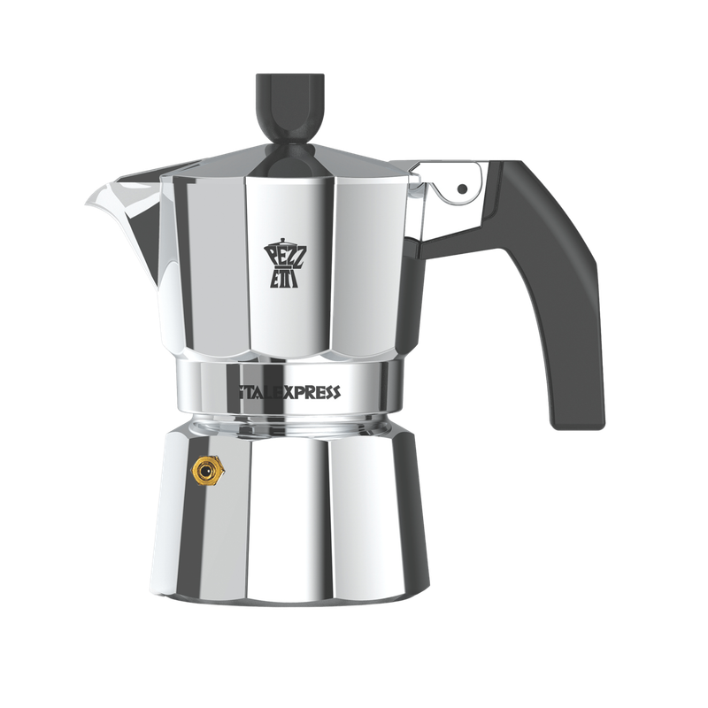 Pezzetti Ital Express Stove Top Coffee Maker - Silver