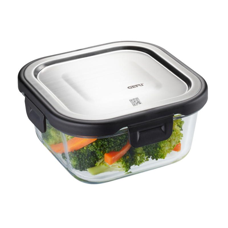 GEFU Square Food Storage Container Milo - 500 ml