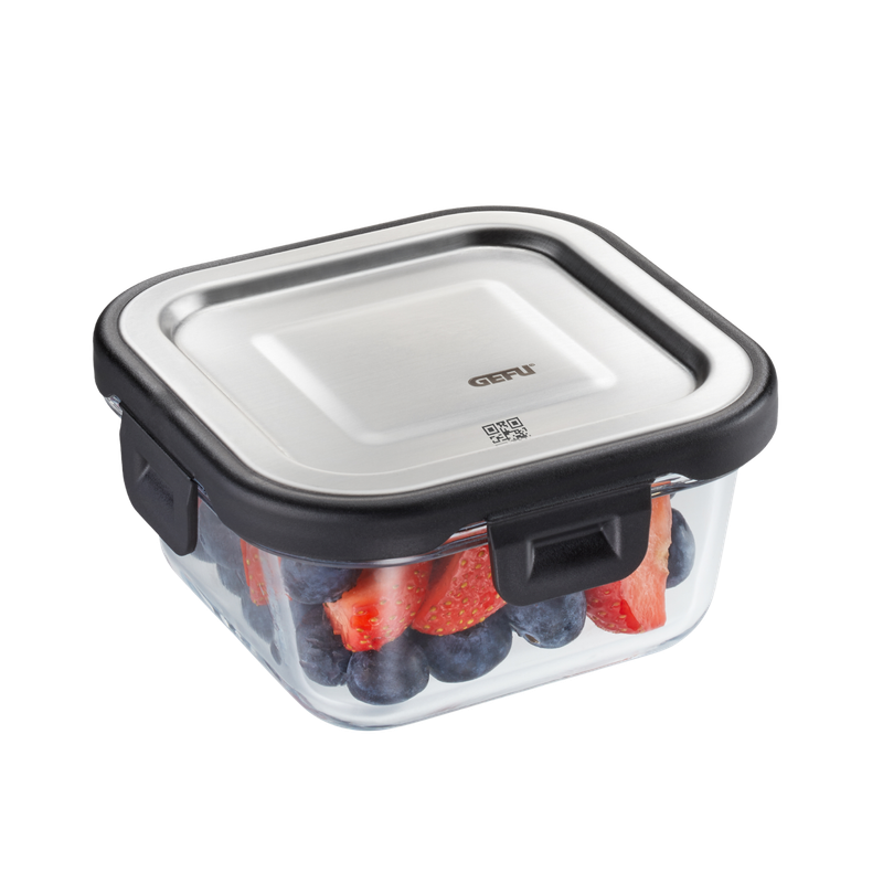 GEFU Square Food Storage Container Milo - 300 ml