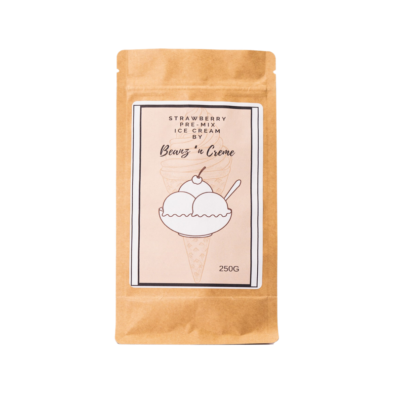 Strawberry Ice Cream Premix 250g