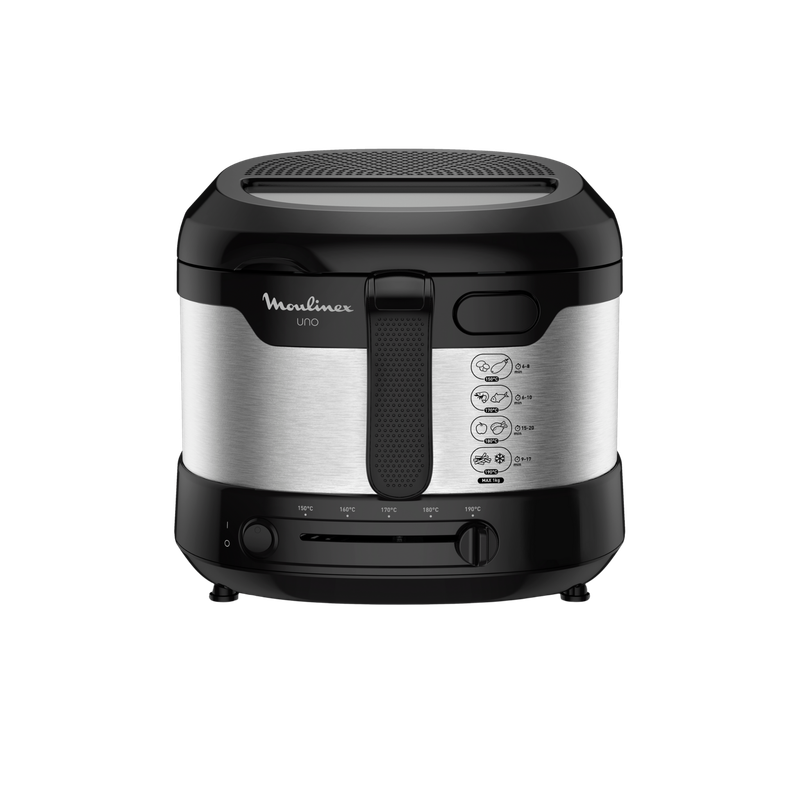 Moulinex Uno M Fixed Bowl Stainless Steel Deep Fryer