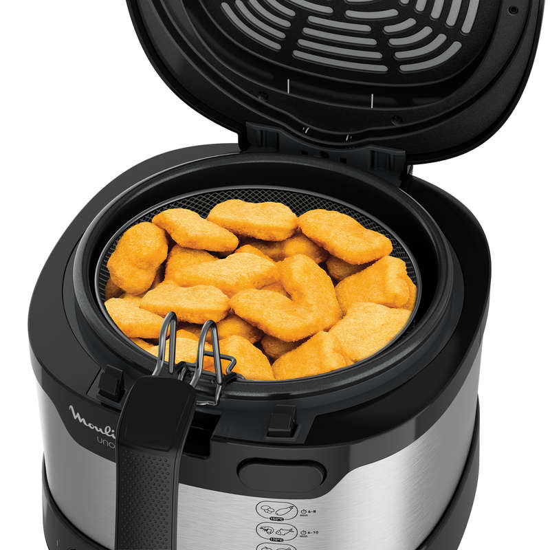 Moulinex Uno M Fixed Bowl Stainless Steel Deep Fryer