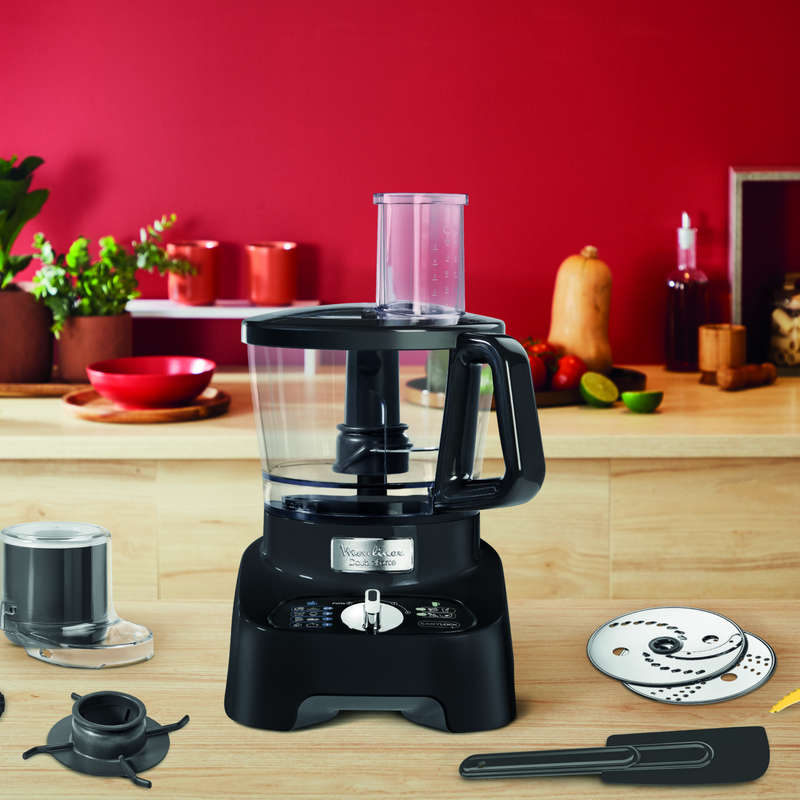 Moulinex Double Force Food Processor Black