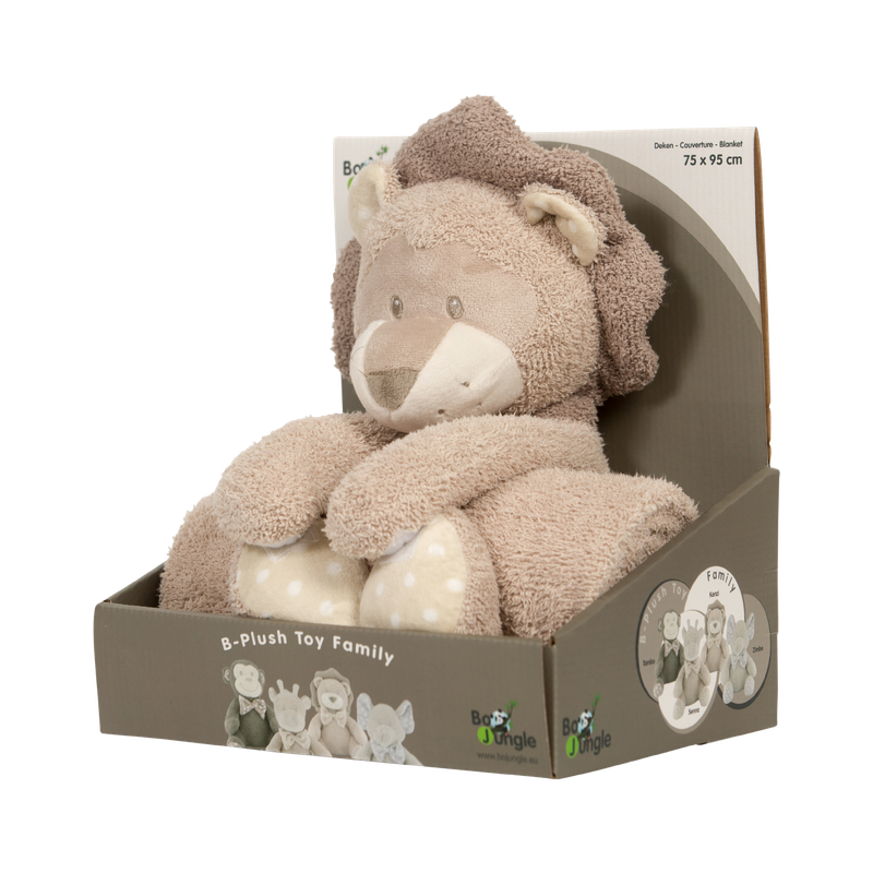 B-Plush Toy with Blanket Kenzi the Lion