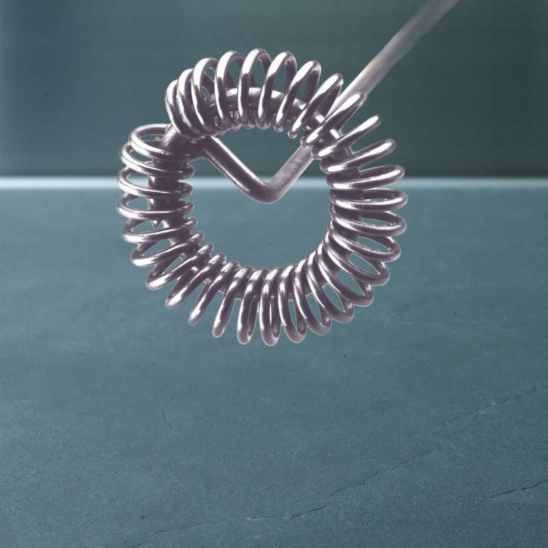 Black Aerolatte Milk Frother with Stand