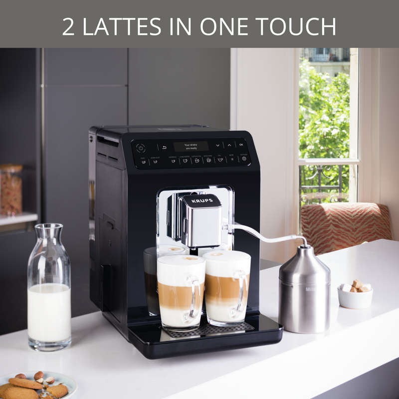 Krups Evidence Fully Automatic Machine with Milk Pot
