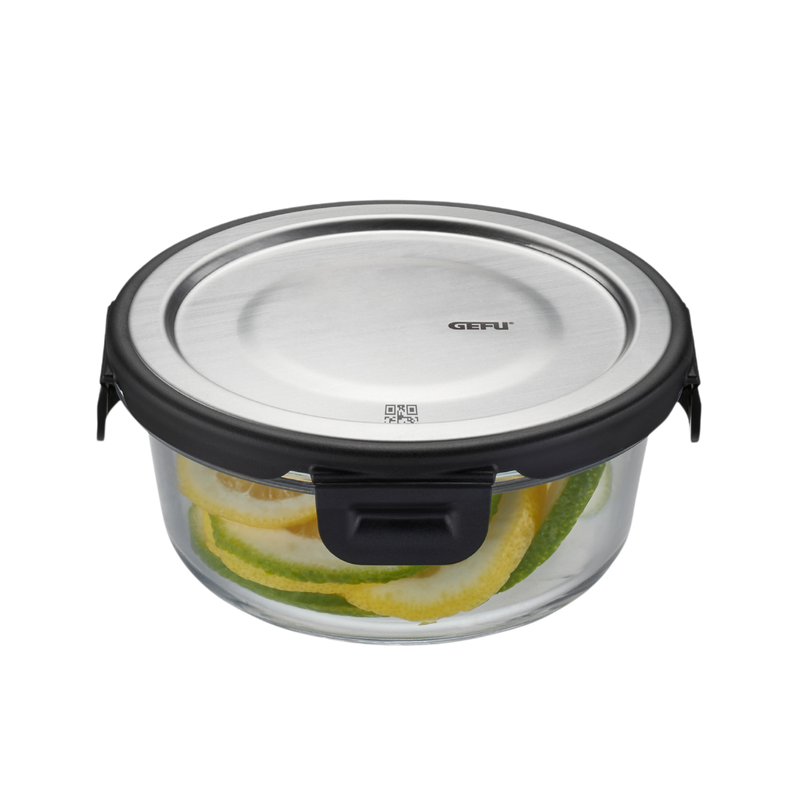 GEFU Round Food Storage Container Milo - 400 ml