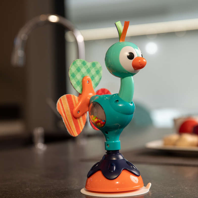 B-Suction Toy Cute Peacock