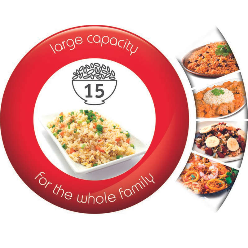 Moulinex Inicio 2 Rice Cooker - 15 Cups XL