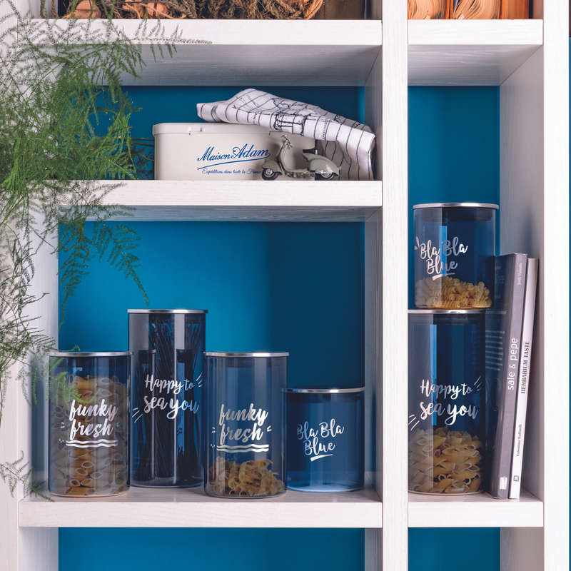 Story Resistant Glass Storage Jar 17cm