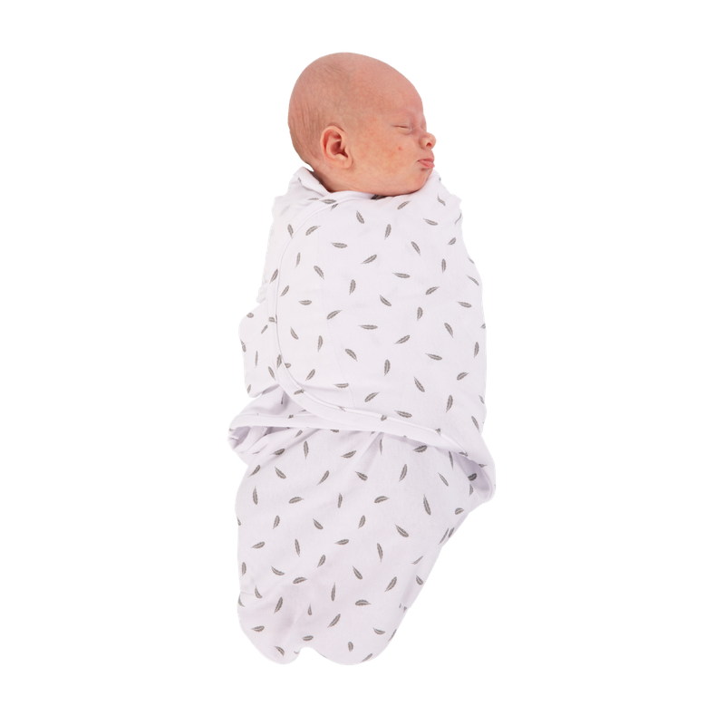B-Wrap Grey Feathers Small