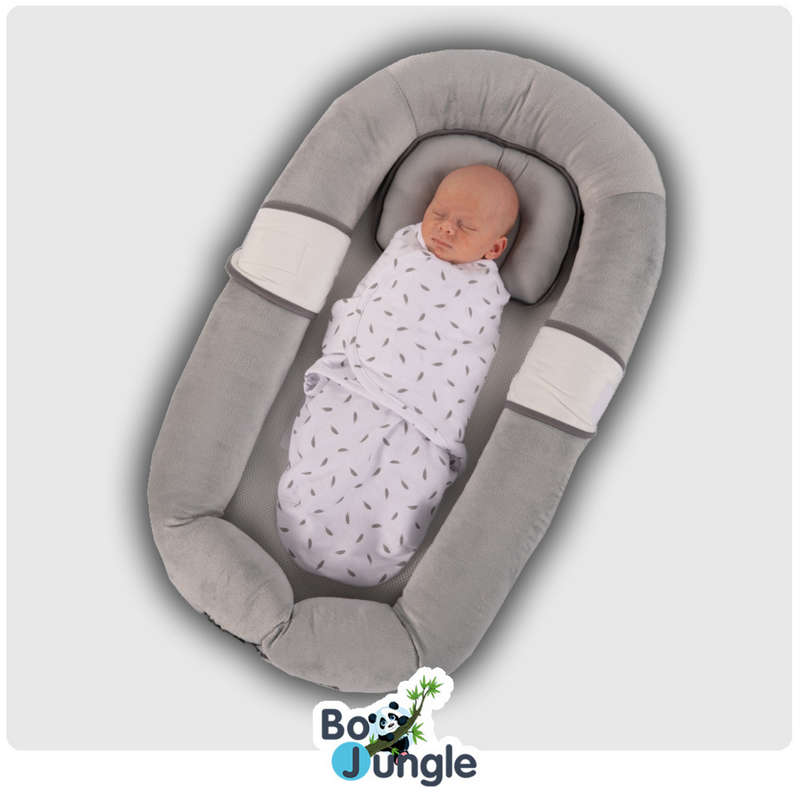 B-Wrap Grey Feathers Small