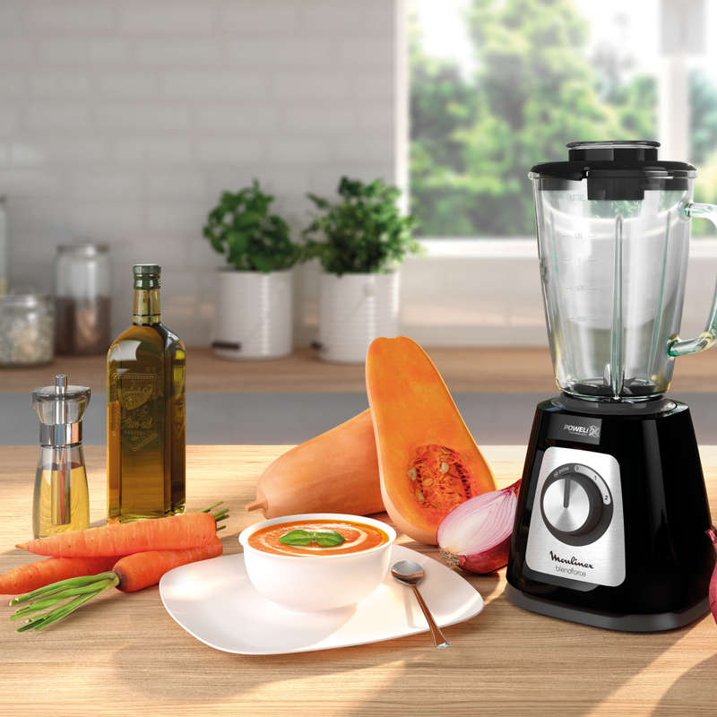 Moulinex Blendforce with Glass Jar & Grinder