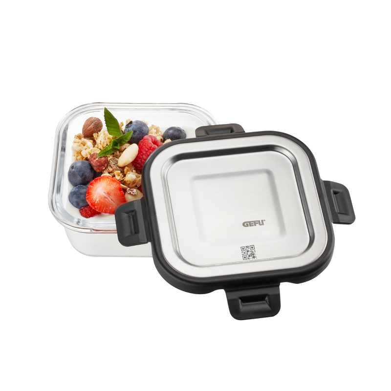 GEFU Square Food Storage Container Milo - 300 ml