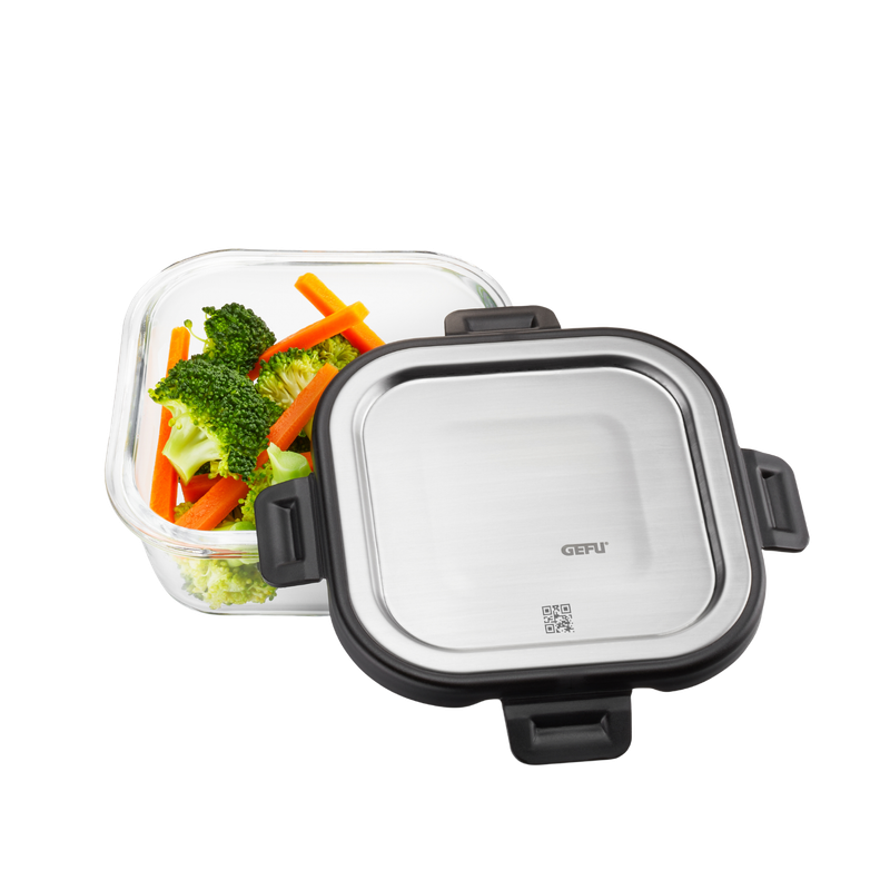 GEFU Square Food Storage Container Milo - 500 ml