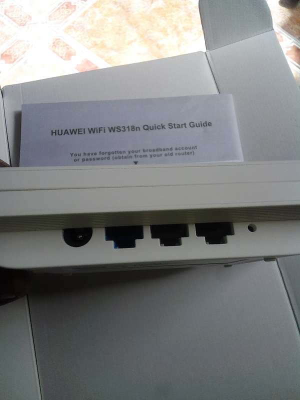 Huawei WS318n N300 Wireless Wifi Router with 2 Antennas