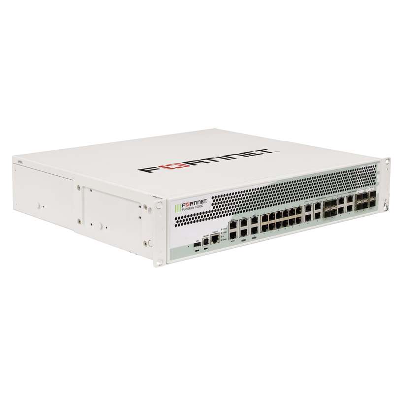 Fortinet FortiGate 1000C UTM Security Appliance 2 x 10GE SFP+ 12 x RJ45  Used