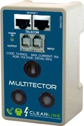 Clearline Multitector 12-00422 Network Power Surge Protector -  ()