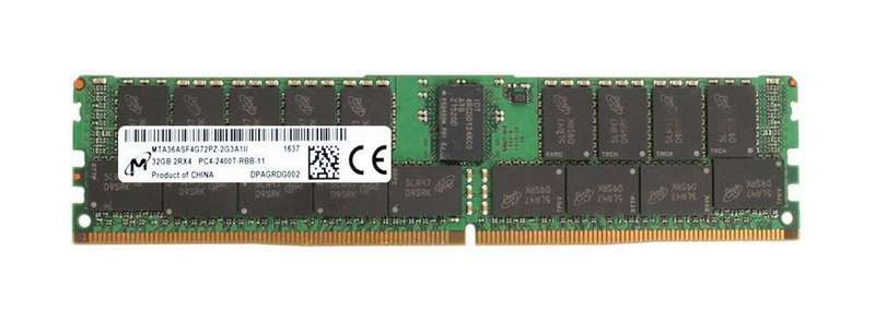 Micron 32GB 2Rx4 PC4-2400T-RBB-11 DDR4 RAM - Refurb