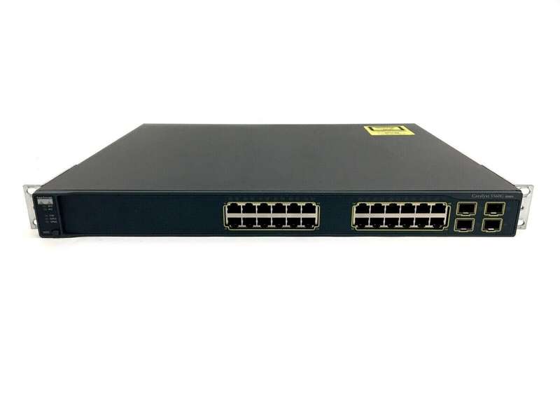 Cisco WS-C3560G-24TS-S 24-Port Gigabit Layer 3 Switch  Refurb