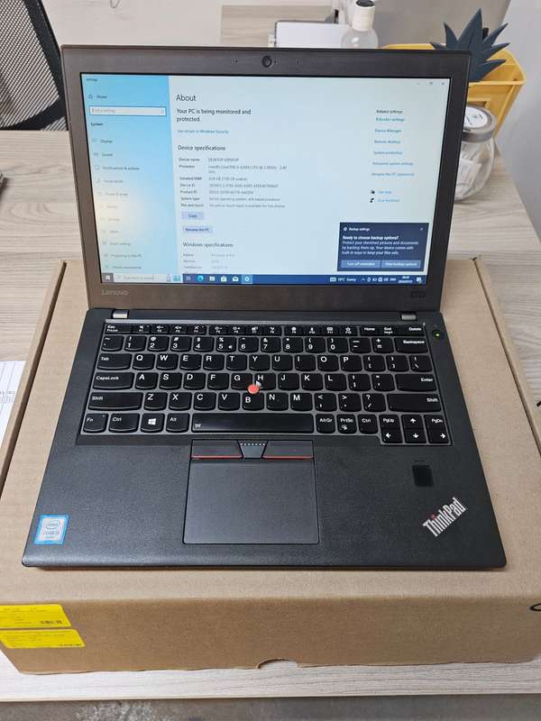 LENOVO THINKPAD X270 - I5 6200U - 8GB DDR4 - 256GB SSD - WINDOWS 10 PRO 64 BIT - REFURBISHED 12.5...