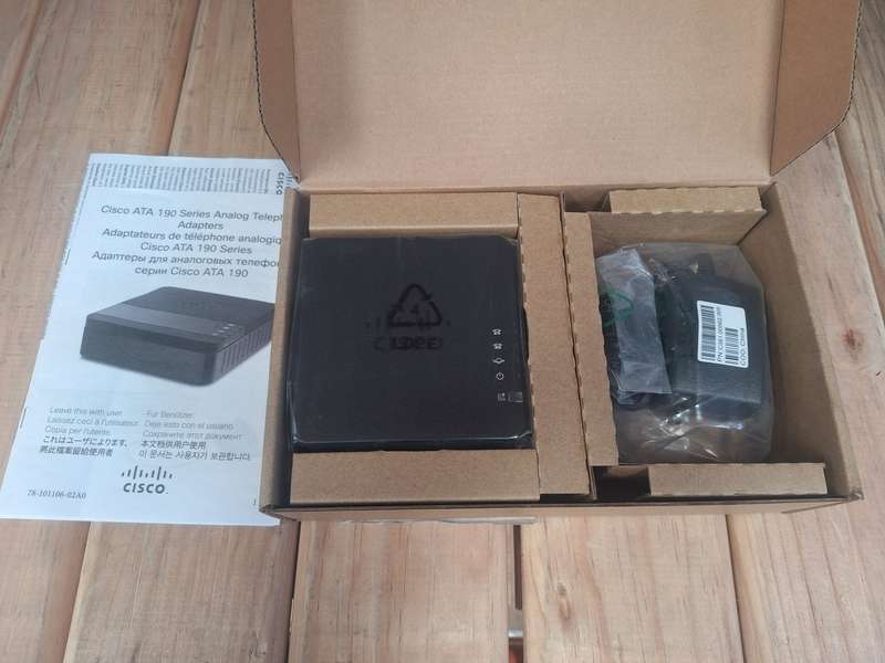 Cisco ATA 191 Analog Telephone Adapter -