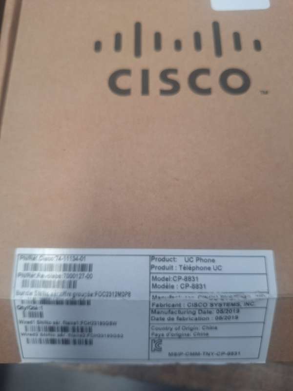 Cisco CP 8831 Wired Mic Kit -