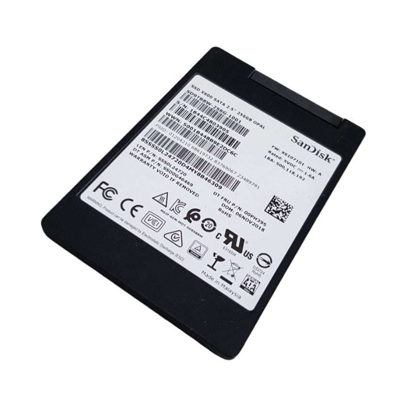 Pre-Owned Sandisk X600 00PH395 - 2.5" 256GB SSD