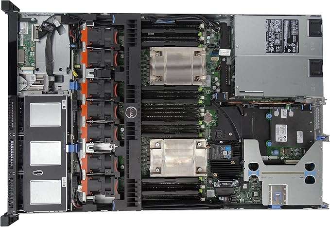 Dell PowerEdge R630 1U Rackmount Server 8 SFF - 2 x Xeon E5-2620 V4 - 128GB DDR4 - 2 x 900GB SAS ...