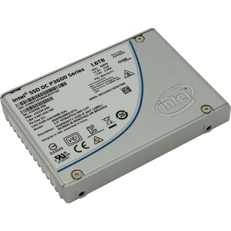 Intel SSD DC P3600 SSDPE2ME016T4 2.5" NVME PCIe SSD 1.6TB - Refurb